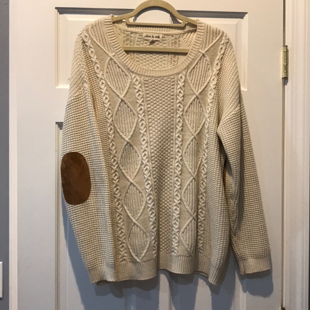 URBAN OUTFITTERS SWEATER WITH ELBOW PATCHES